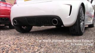 Fiat Abarth 500 Ascari Exhaust Sound modified by Ascari Tuning [upl. by Saxena174]