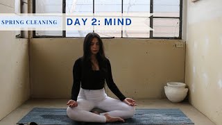 Mind Day 2 of Spring Cleaning  10 Minutes  Meditation  Breath Work for the Mind [upl. by Vanhomrigh673]