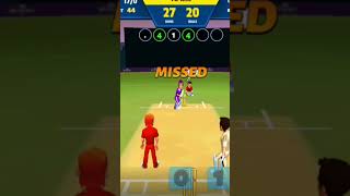 cricket Hit wicket Game Video ipl [upl. by Ased]