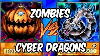 Flesh Vs Metal in the YuGiOh Finale Tournament Zombies Vs Cyber Dragons [upl. by Kumar219]