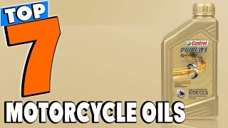 Top 5 Best Motorcycle Oils Review In 2024 [upl. by Cinda]