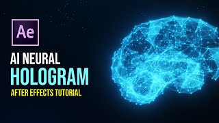 3D Hologram with Plexus  After Effects Tutorial Super Easy [upl. by Ileek]