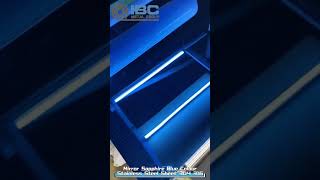 Mirror Sapphire Blue Color Stainless Steel Sheet 304 316 steelsheets stainlesssteel [upl. by Sellig]