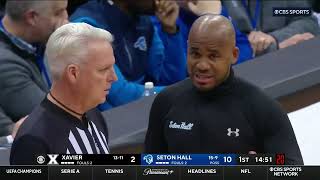 Seton Hall vs Xavier  2024214  NCAAB Game [upl. by Seilenna]