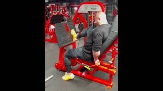 Nautilus Nitro Plus Leg Press Ifbb Pro Nathan نقدّم نوادي رياضية بمواصفات عالمية 07800809000 [upl. by Naeroled]