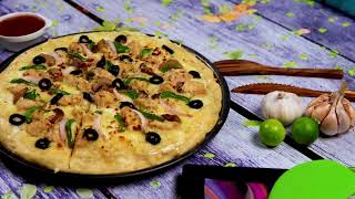 Pizza recipe Pizza kaise banate hain Perfect Pizza at Home [upl. by Aynos]