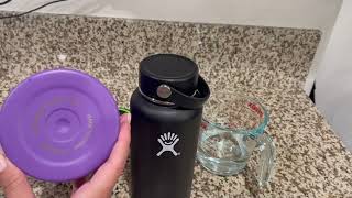 Review and Water Test for Hydro Flask Wide Mouth Bottle [upl. by Mary]