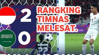 RANGKING TIMNAS INDONESIA NAIK MELESAT TIMNAS timnas timnasday timnasindonesia [upl. by Nyletak]