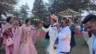 Distt shimla ke chail me dulha dulhan or Thakur pariwaar ne lagaai nati [upl. by Ylyl]