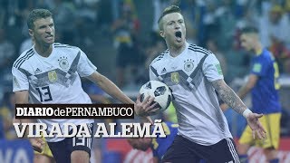 Alemanha se salva na Copa do Mundo [upl. by Nagiam]