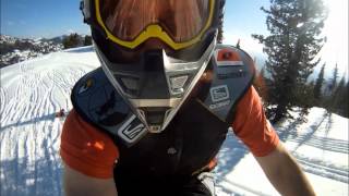 RUSTYS SNOWMOBILE GOPRO CLIPS 2012 [upl. by Gnoix282]