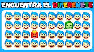 Encuentra el Emoji Diferente  Edición INTENSAMENTE 2 ⚡💧🔥  Fácil Medio Difícil Imposible [upl. by Alcot]