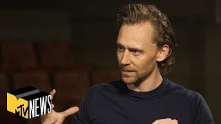 Tom Hiddleston on Playing Loki Betrayal amp His Career in Theater amp Film  MTV News [upl. by Zerep]