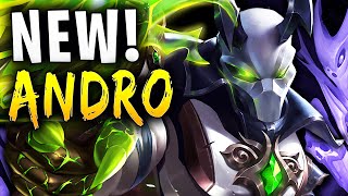 ANDROXUS DARK STALKER ABSOLUTELY SHREDS  Paladins Gameplay Build [upl. by Namya]