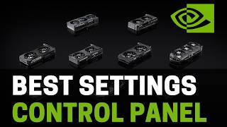 2024 BEST NVIDIA Control Panel Settings For Gaming [upl. by Cowen623]