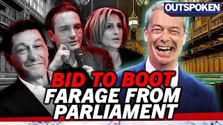 REVEALED Leftwing witch hunt to get Nigel Farage sacked as an MP led by Jon Sopel amp Lewis Goodall [upl. by Sykleb]