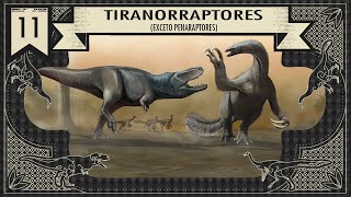 TIRANOSSAUROS E OUTROS TIRANORRAPTORES [upl. by Astred]