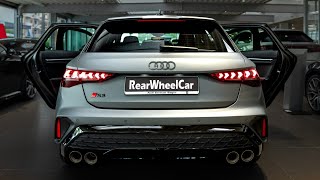 New 2025 Akrapovic Audi S3 Sportback TFSI Quattro S Tronic  Interior Exterior and Sound  4K [upl. by Cesaro]