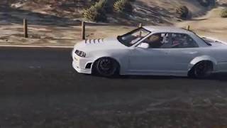 Nissan Skyline R34 GTT Edit  GTA 5 [upl. by Lotti122]