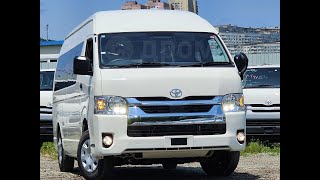 Hiace 2024 NEW 226 4вд 2 печки 2 кондиционера [upl. by Namielus]