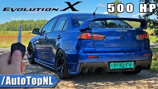 500HP Mitsubishi EVO X REVIEW by AutoTopNL [upl. by Jonas784]