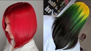 MEILLEURES COLORATIONS DE CHEVEUX 💇‍♀️ idées coiffures tendance pour femmes [upl. by Thomey]