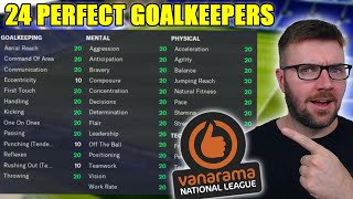 A PERFECT Goalkeeper at Every Vanarama National Team  FM23 Experiment [upl. by Antonin]