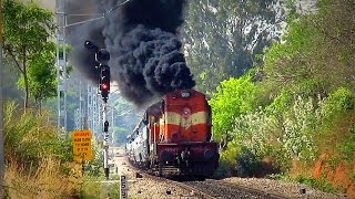 The SMOKING ALCO Locomotives  Indian Railways [upl. by Vastha]