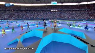 2015 UEFA Champions League Final Opening Ceremony Olympiastadion Berlin [upl. by Trumaine973]