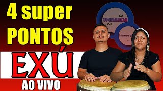 4 BELOS PONTOS DE EXÚ AO VIVO  Leo Batuke e Leyd Faceiro [upl. by Fayola]