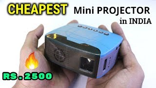 CHEAPEST PROJECTOR in INDIA  Under Rs2500  U20 [upl. by Nyrrat]