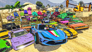 TODOS CONTRA MI CON EL MEJOR COCHE DE GTA 5 ONLINE [upl. by Solrac]