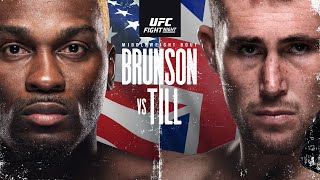 Brunson vs Till Live Watch Along  With Jens Pulver amp John Gooden [upl. by Gnart]