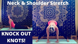 Knock Out KnotsNeck and Shoulder Stretch [upl. by Caterina]