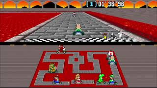 Super Mario Kart Hack Limited 10  in HD 169  SNES  bsnes [upl. by Maxine619]