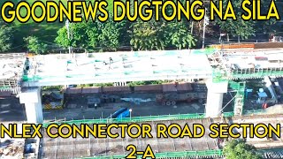 GOODNEWS DUGTONG NA ANG GIRDER SA TERESA ST TAWID NG VFRANCISCO STREET NLEX CONNECTOR SECTION2A [upl. by Lorain]