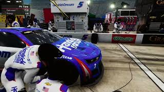 Nascar Heat 5 Next Gen Update Pit Stop Animation [upl. by Thurstan]