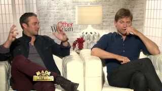 The Other Woman  1 on 1  Taylor Kinney and Nikolaj CosterWaldau [upl. by Hardden732]