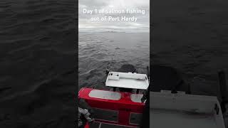 Beautiful BC Coast Salmon Fishing  Port Hardy Day 1 [upl. by Middendorf]