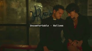 Uncomfortable  Wallows lyrics  letra  sub español [upl. by Neeluj]