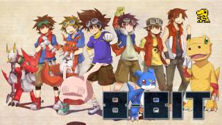 DIGIMON  BRAVE HEART DIGIEVOLUTION 8BIT  Sin Copyright [upl. by Htaek]