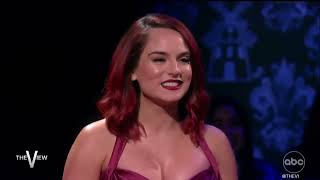 Joanna JoJo Levesque Makes Her Broadway Debut In Moulin Rouge The Musical The View [upl. by Noiro]