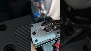 Button lagane wali machine 373 sewing button373shots viralvideo viralshorts [upl. by Nettirb]