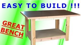 Workbench  Outfeed Table Building Method [upl. by Notterb376]