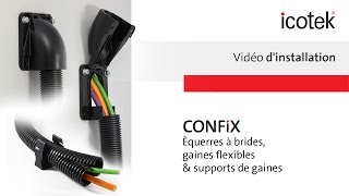 CONFiX Système de passages de gaines  Installation  icotek [upl. by Ettezel461]