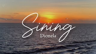 Dionela ft Jay R  Sining Lyrics Video [upl. by Ueik]