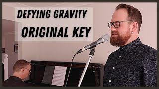 Defying Gravity  Wicked  Cover Original Key  DefyingGravity [upl. by Yrok]