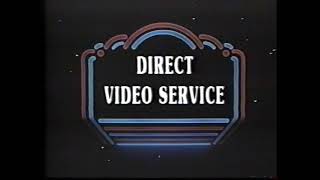 1980s VHSintro Direct Video Service [upl. by Valina]