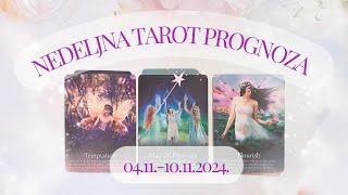 🔮Nedeljna tarot prognoza🔮Nedeljno čitanje za 0411  10112024🤍✨ [upl. by Harikahs966]