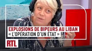 Liban  ce que lon sait sur lexplosion simultanée de bipeurs utilisés par le Hezbollah [upl. by Certie]